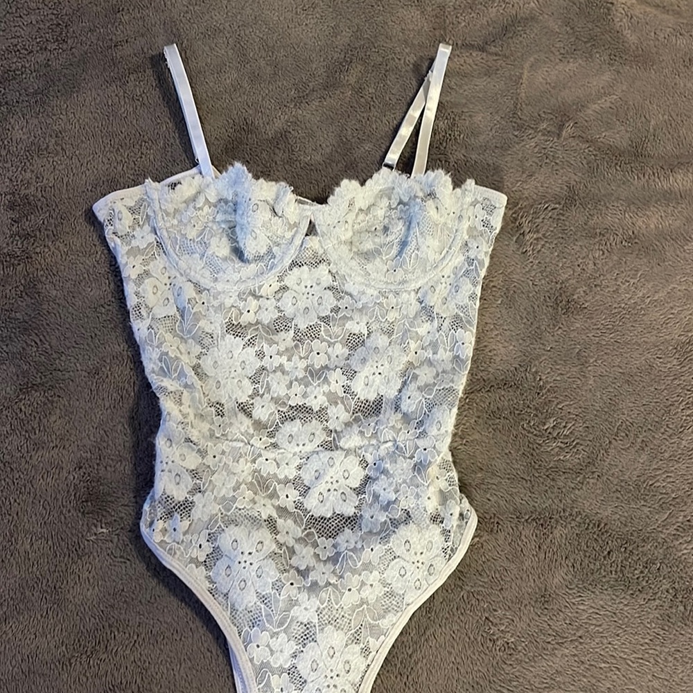 Dusty Blue Body Suit